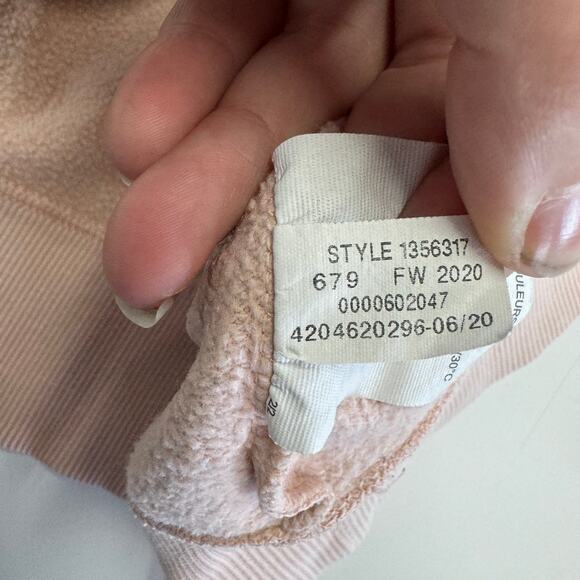 Under Armour Hoodie‎ Womens Large Pink Loose Knit Rival Fleece Sweater - Picture 5 of 10